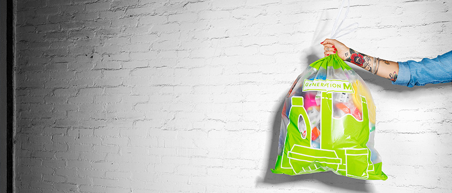 Plastiksammlung durch die Migros