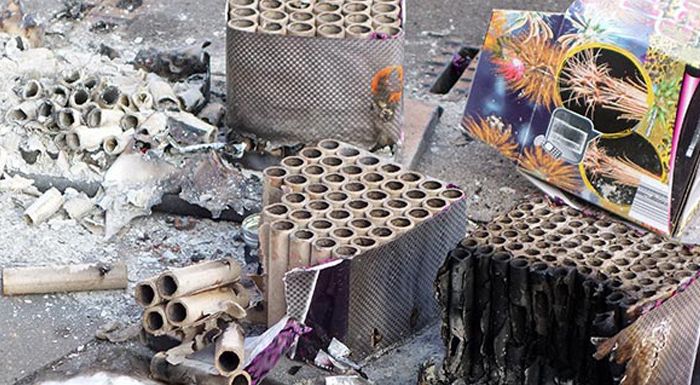 1. August: korrekte Entsorgung Feuerwerk