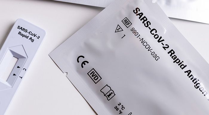 Korrekte Entsorgung Selbsttest Covid-19