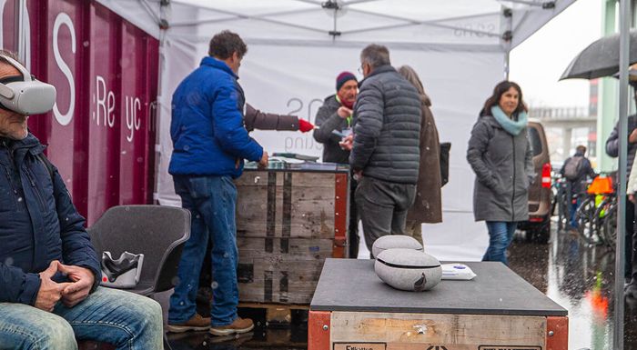 Impressionen Eröffnungsfest Ökihof Stadt Zug