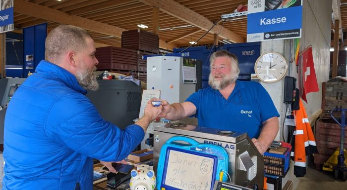 Recycling-Quiz gewonnen hat...